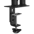 vidaXL kétkaros monitorállvány max 27" képernyőhöz os gázrugó 20kg