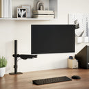 vidaXL egykaros monitorállvány max 27" képernyőhöz os gázrugó 10kg