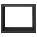 vidaXL fekete acél tűzifatároló 100 x 40 x 80 cm