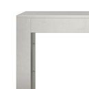 vidaXL rozsdamentes acél tűzifatároló 100 x 40 x 80 cm