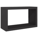 vidaXL fekete acél tűzifatároló 100 x 40 x 60 cm