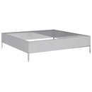 vidaXL horganyzott acél kerti magaságyás 100 x 100 x 26 cm