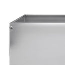 vidaXL horganyzott acél kerti magaságyás 100 x 100 x 33,5 cm