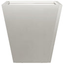 vidaXL 2 db rozsdamentes acél kerti növénytartó 30 x 30 x 30 cm