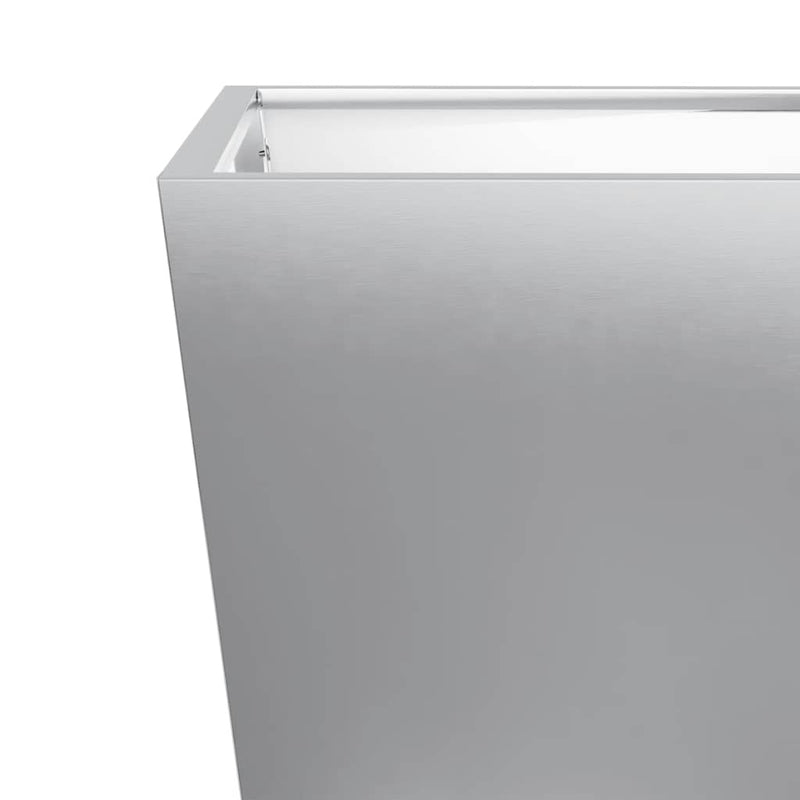 vidaXL horganyzott acél kerti növénytartó 30 x 30 x 30 cm