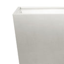 vidaXL rozsdamentes acél kerti virágtartó 40 x 40 x 40 cm