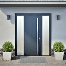 vidaXL 2 db rozsdamentes acél kerti növénytartó 40 x 40 x 40 cm