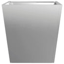 vidaXL horganyzott acél kerti virágtartó 40 x 40 x 40 cm