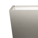 vidaXL Kerti ültető 40x40x40 cm időjárásálló acélból