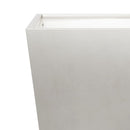 vidaXL 2 db rozsdamentes acél kerti növénytartó 50 x 50 x 50 cm