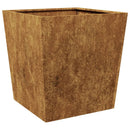 vidaXL kerti növénytartók 2 db 50x50x50 cm időjárásálló acélból