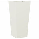 vidaXL fehér acél kerti növénytartó 35 x 35 x 75 cm