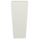 vidaXL fehér acél kerti növénytartó 35 x 35 x 75 cm