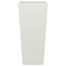 vidaXL 2 db fehér acél kerti növénytartó 35 x 35 x 75 cm