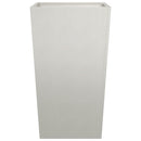 vidaXL 2 db rozsdamentes acél kerti növénytartó 45 x 45 x 75 cm