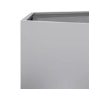 vidaXL hatszögű horganyzott acél kerti növénytartó 69 x 60 x 45 cm