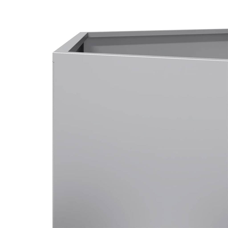 vidaXL hatszögű horganyzott acél kerti növénytartó 69 x 60 x 45 cm