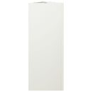 vidaXL 2 db fehér acél háromszög alakú kerti növénytartó 30x26x75 cm