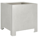 vidaXL rozsdamentes acél kerti növénytartó 30 x 30 x 30 cm