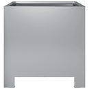 vidaXL 2 db horganyzott acél kerti növénytartó 30 x 30 x 30 cm