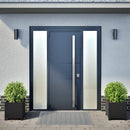 vidaXL 2 db fekete acél kerti növénytartó 40 x 40 x 40 cm