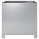 vidaXL horganyzott acél kerti virágtartó 40 x 40 x 40 cm