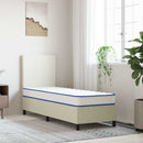 vidaXL fehér memóriahabos matrac 70 x 200 x 17 cm puha