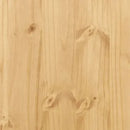 vidaXL Corona szürke tömör fenyőfa összecsukható étkezőasztal