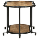 vidaXL tömör nyers mangófa TV-szekrény 100 x 42 x 40 cm