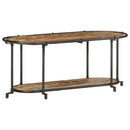 vidaXL tömör újrahasznosított fa TV-szekrény 100 x 42 x 40 cm