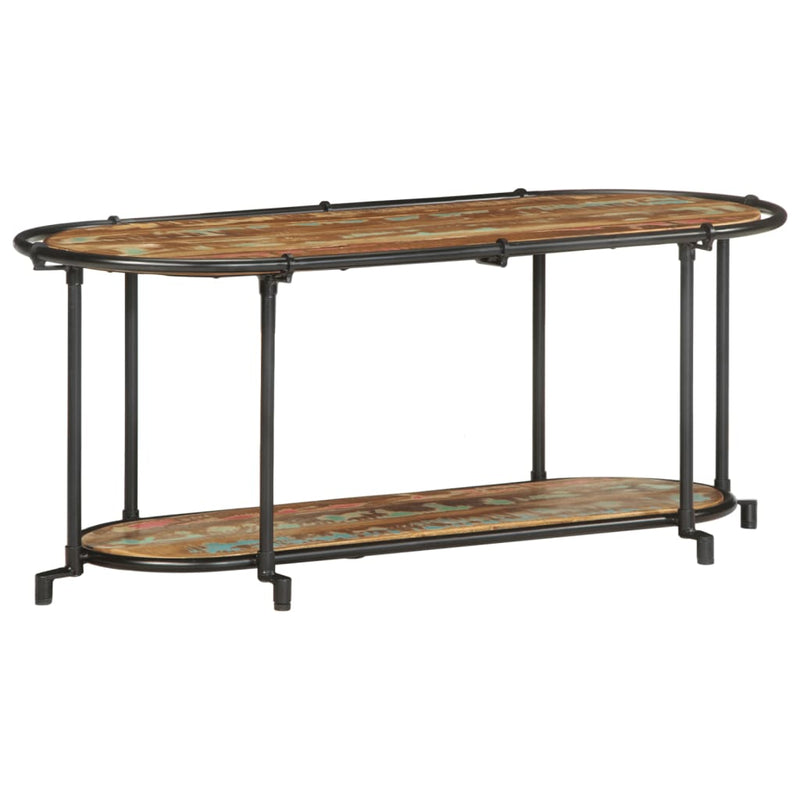 vidaXL tömör újrahasznosított fa TV-szekrény 100 x 42 x 40 cm