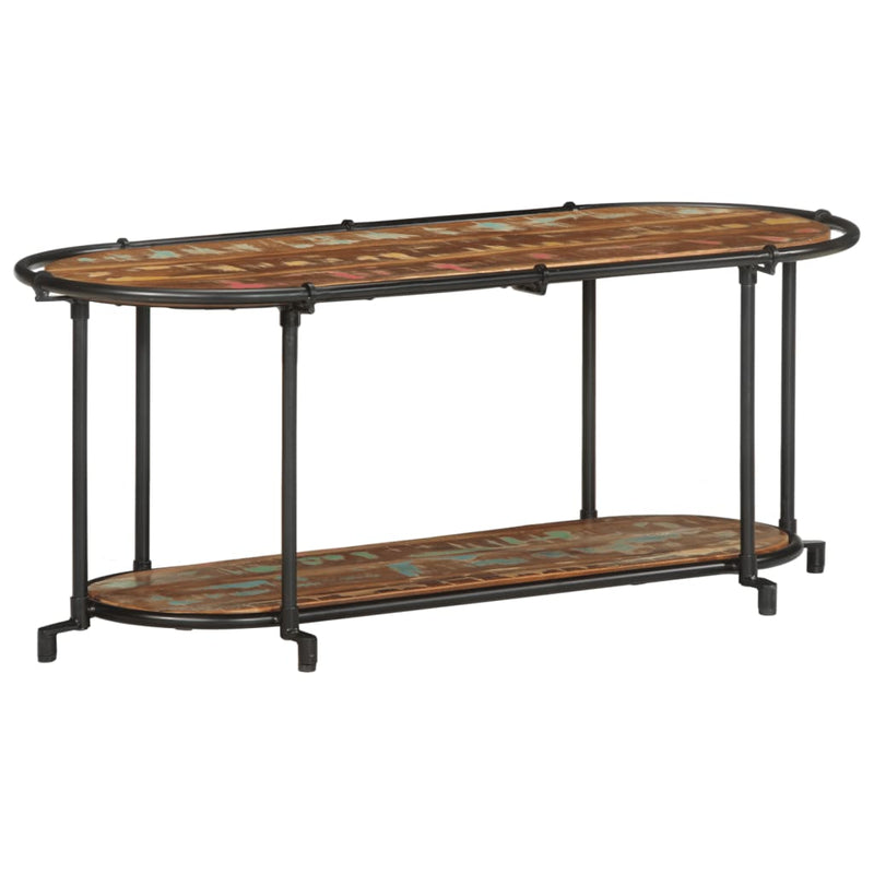 vidaXL tömör újrahasznosított fa TV-szekrény 100 x 42 x 40 cm