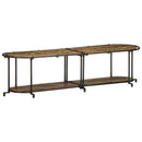 vidaXL tömör újrahasznosított fa TV-szekrény 160 x 42 x 40 cm