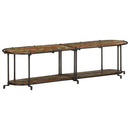 vidaXL tömör újrahasznosított fa TV-szekrény 160 x 42 x 40 cm