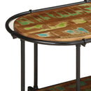 vidaXL tömör újrahasznosított fa TV-szekrény 160 x 42 x 40 cm