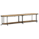 vidaXL tömör nyers mangófa TV-szekrény 200 x 42 x 40 cm