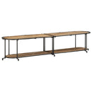 vidaXL tömör nyers mangófa TV-szekrény 200 x 42 x 40 cm