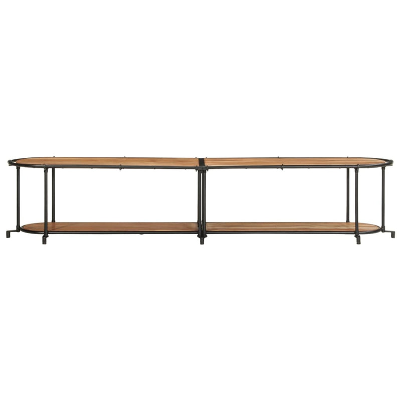 vidaXL tömör akácfa TV-szekrény 200 x 42 x 40 cm