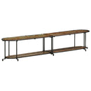 vidaXL tömör újrahasznosított fa TV-szekrény 200 x 42 x 40 cm