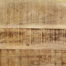 vidaXL tömör nyers mangófa dohányzóasztal 110 x 55 x 40 cm