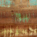 vidaXL tömör újrahasznosított fa dohányzóasztal 110 x 55 x 40 cm
