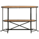 vidaXL tömör akácfa tálalóasztal 110 x 42 x 76 cm