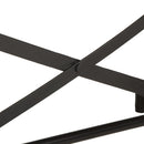 vidaXL tömör akácfa tálalóasztal 110 x 42 x 76 cm