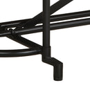 vidaXL tömör akácfa tálalóasztal 110 x 42 x 76 cm