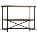 vidaXL tömör újrahasznosított fa konzolasztal 110 x 42 x 76 cm
