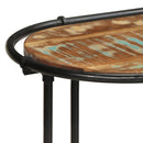 vidaXL tömör újrahasznosított fa konzolasztal 110 x 42 x 76 cm