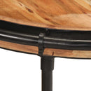 vidaXL tömör akácfa kisasztal Ø55 x 60 cm