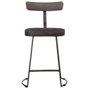 vidaXL 2 db fekete tömör mangófa bárszékek 49x43x79 cm