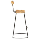 vidaXL bárszékek 2 db 49x43x103 cm tömör fa Mango