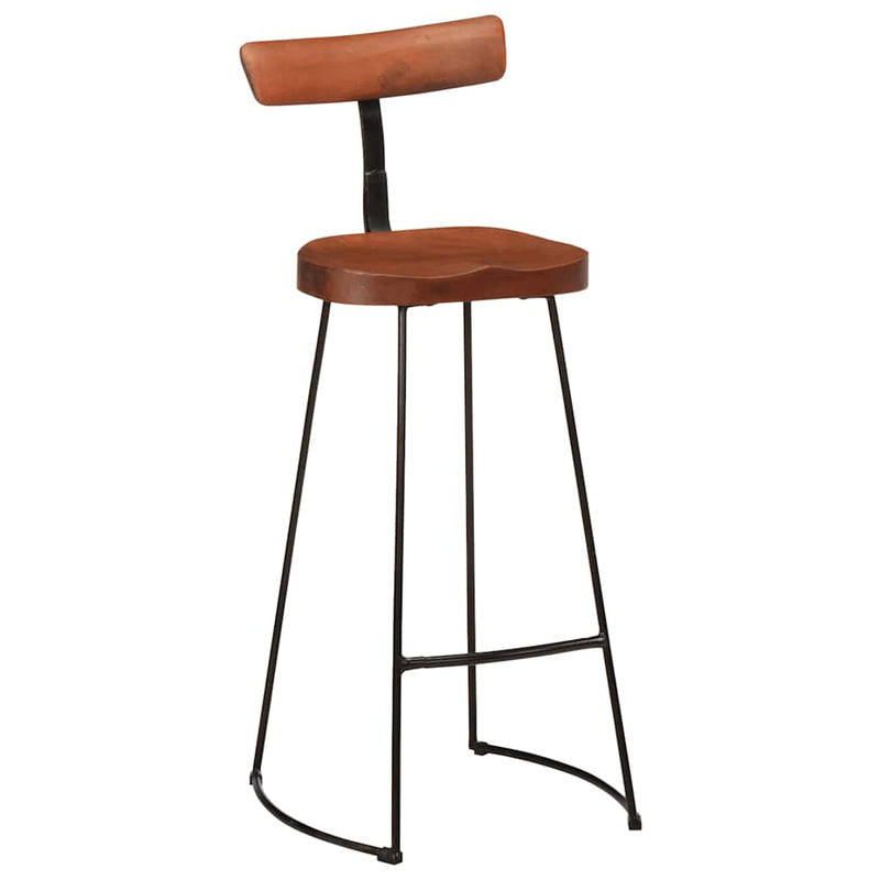 vidaXL bárszékek 2 db 49x43x103 cm tömör fa Mango